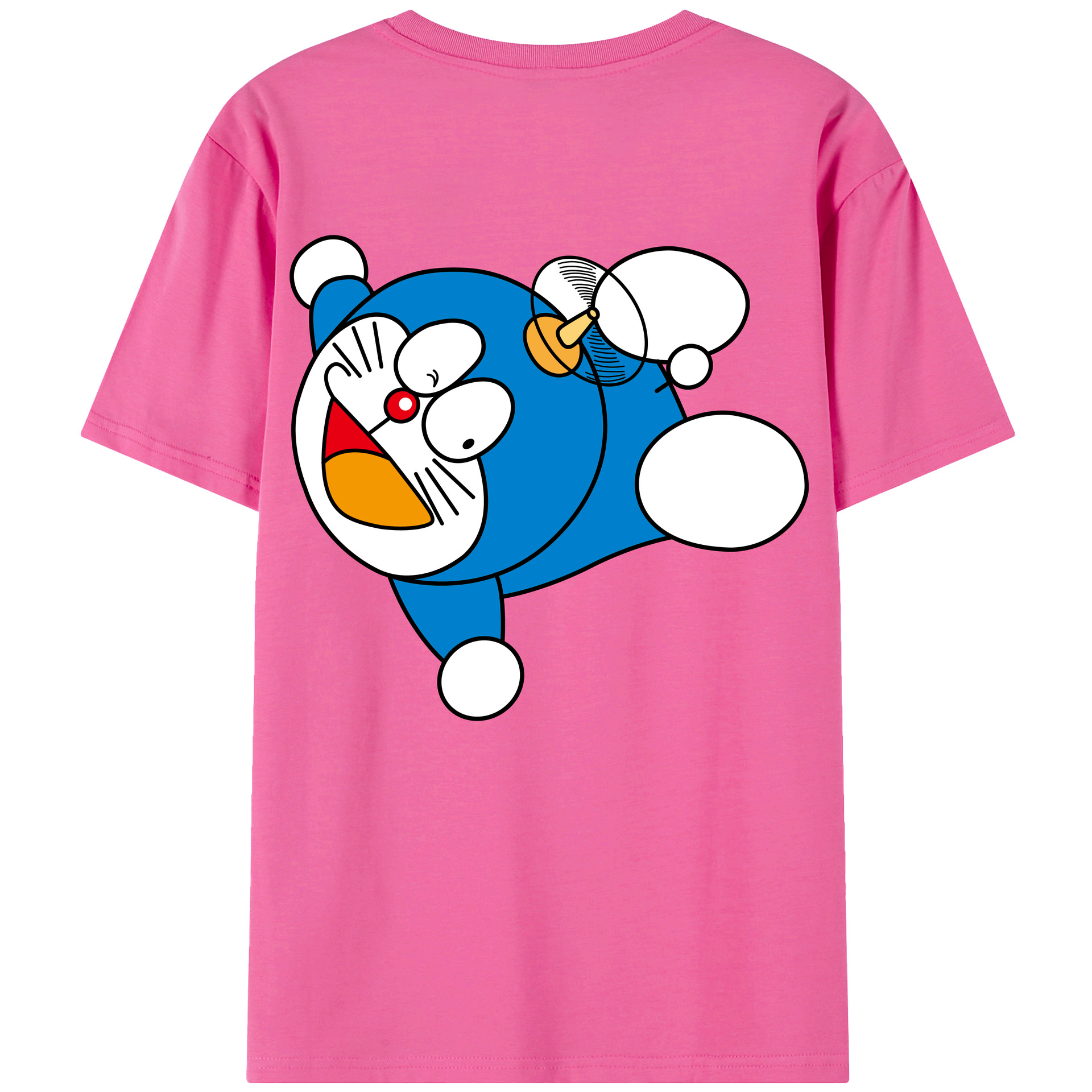 （画像用） ドラえもん Doraemon レディース半袖Tシャツ(バックプリント)